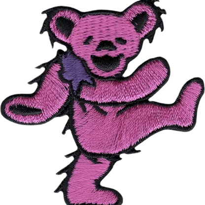 Grateful Dead Jerry Bear Patch