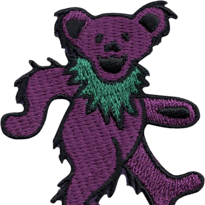 Grateful Dead Jerry Bear Patch