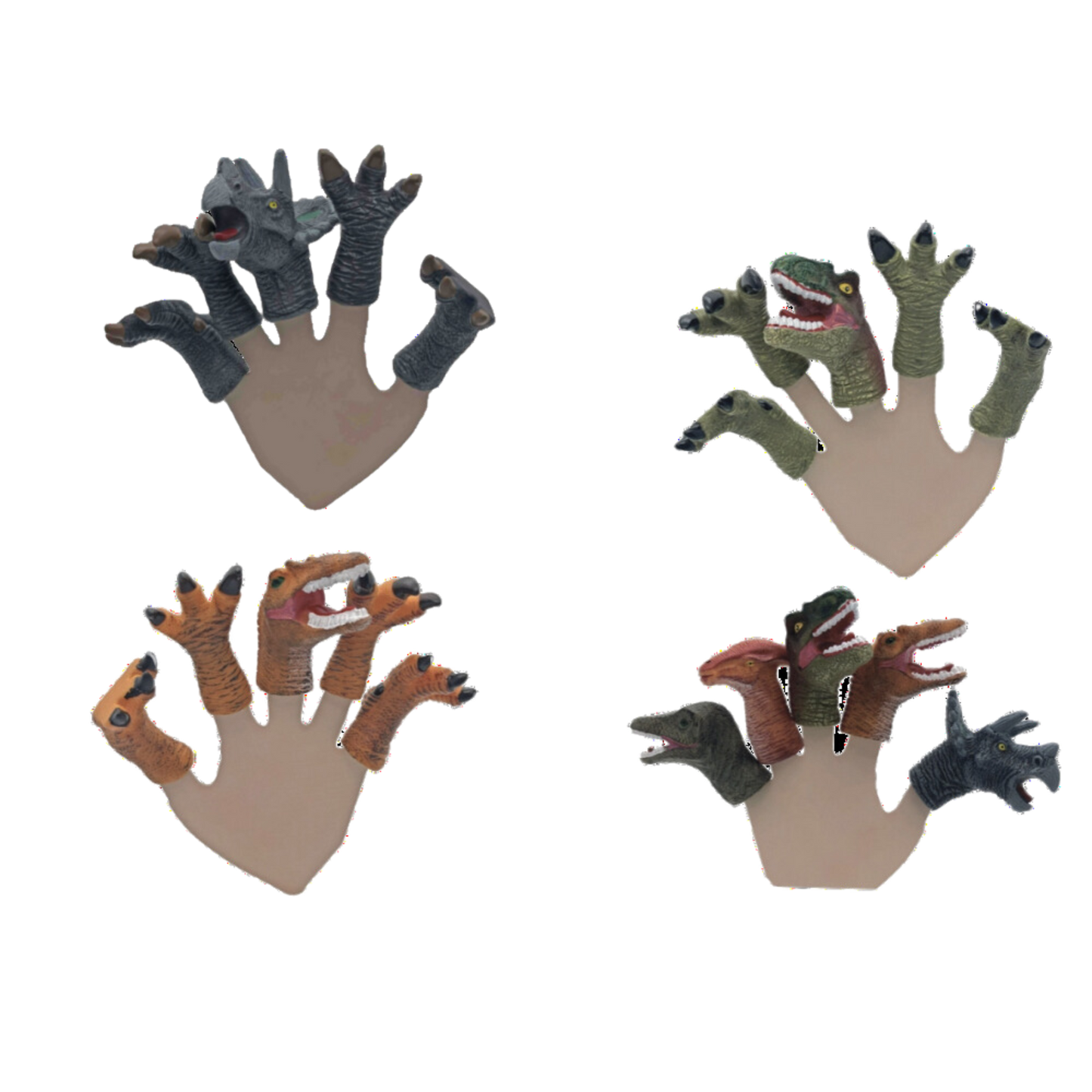 Dinosaur 5pc Finger Puppet Set