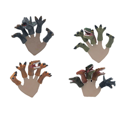 Dinosaur 5pc Finger Puppet Set