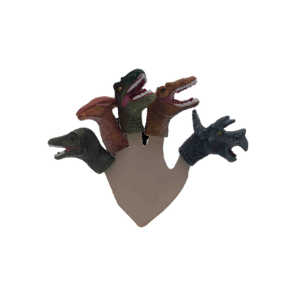 Dinosaur 5pc Finger Puppet Set
