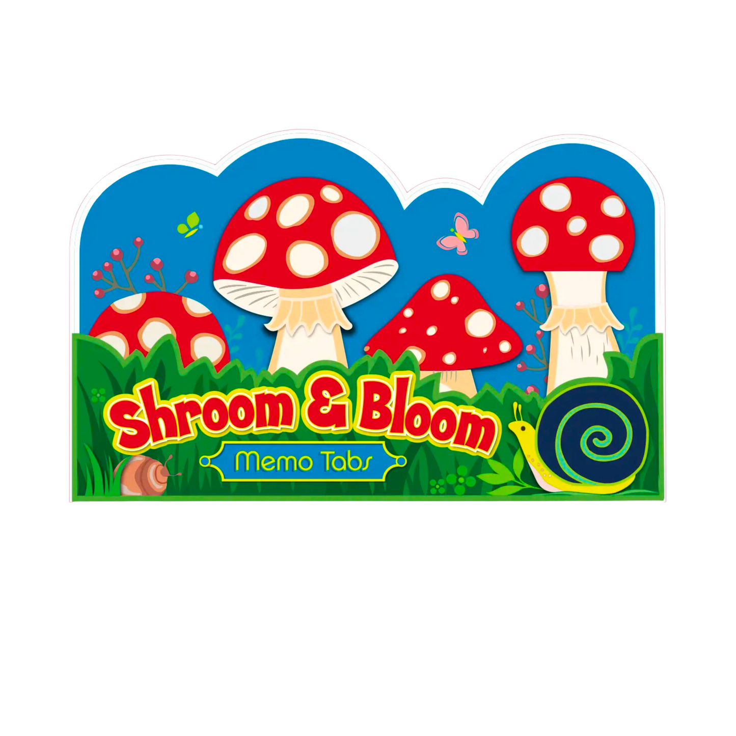 Shroom & Bloom Memo Tabs