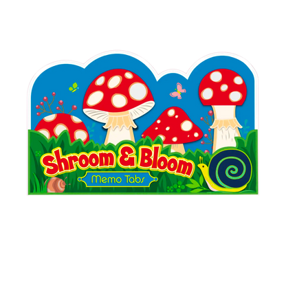 Shroom & Bloom Memo Tabs