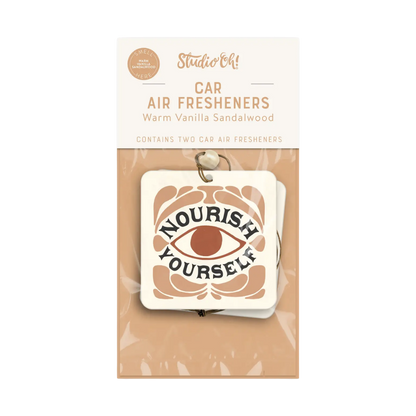 "Nourish Yourself" Car Air Freshener