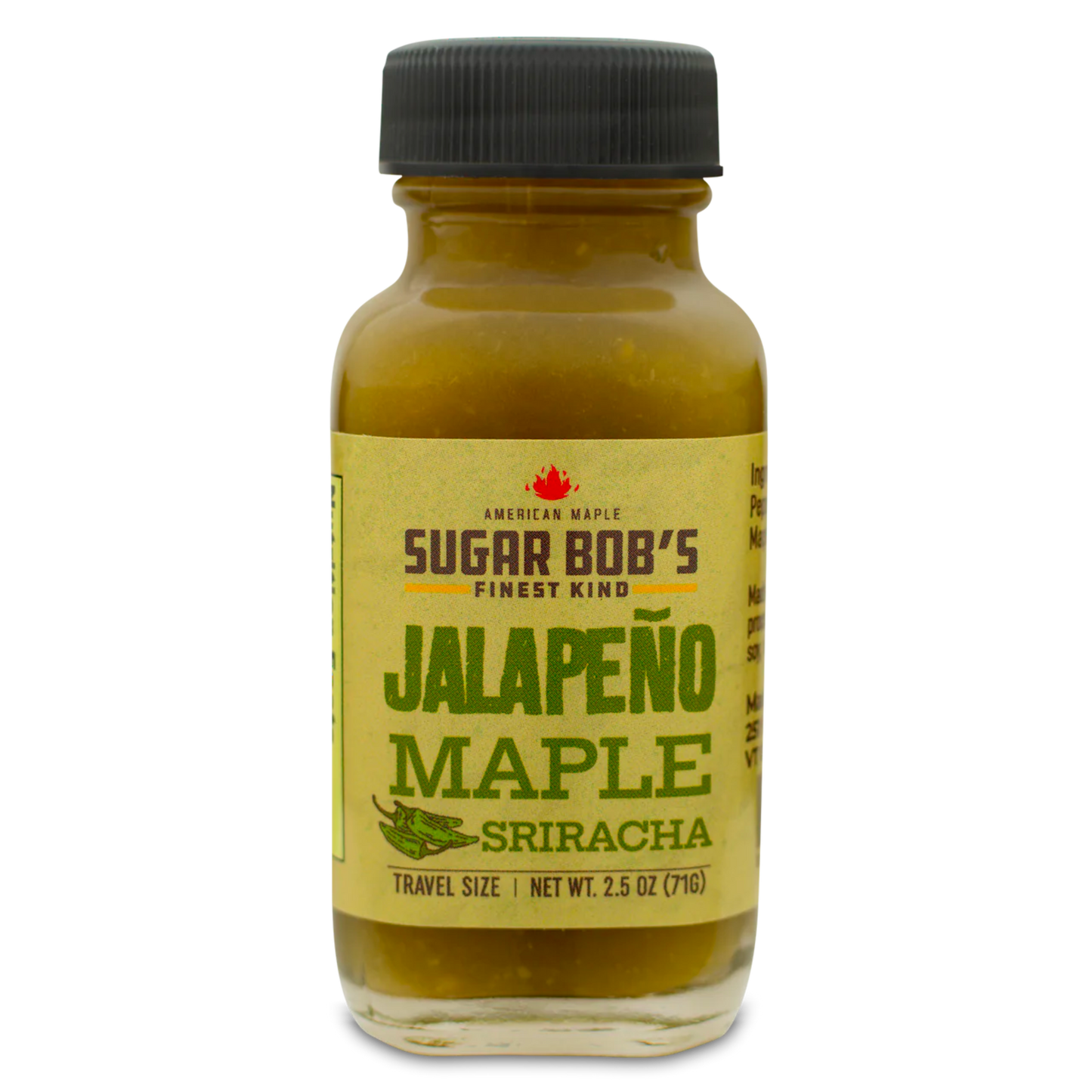 Jalapeno Maple Sriracha NET WT. 2.5oz