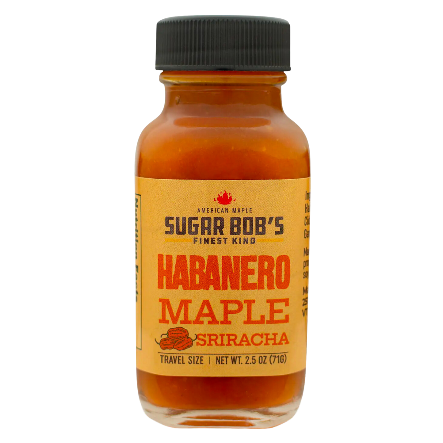 Habanero Maple Sriracha Net Wt. 2.5oz