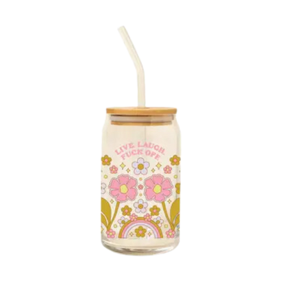 Can Glass w/ Lid