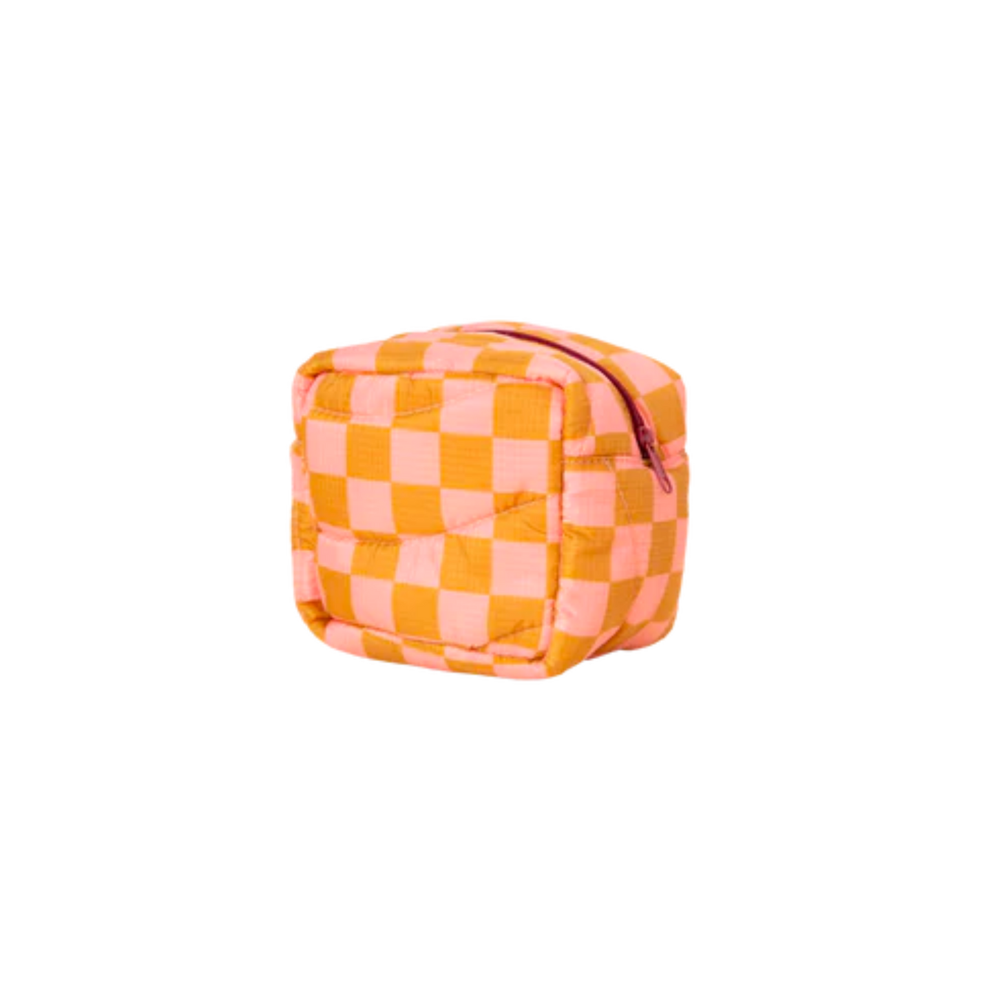 Checkered Puffy Mod Pouch
