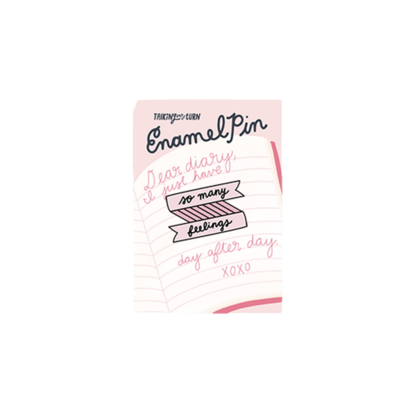 So Many Feelings Enamel Pin