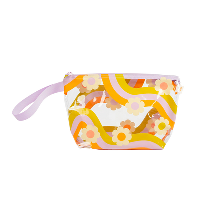 Wavy Daisy Let's Go Pouch