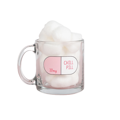 Chill Pill Glass Mug