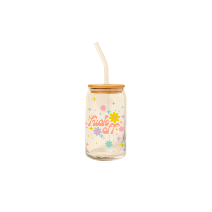 Can Glass w/ Lid