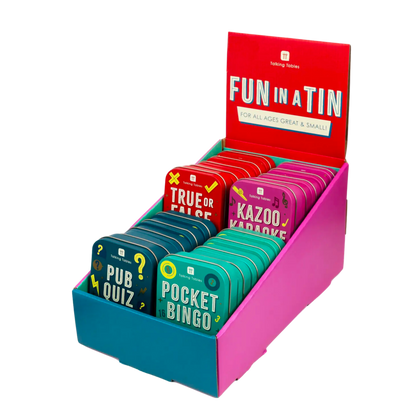 Fun in A Tin Travel Games, Stocking Stuffer Gifts