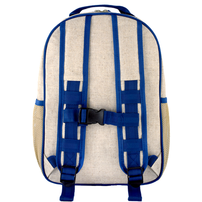 Blue Dino Toddler Backpack