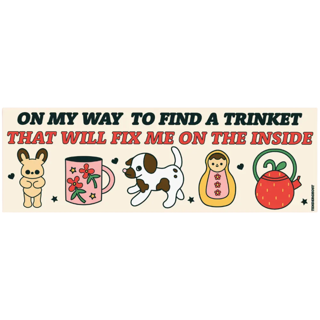 A Trinket That Will Fix Me Bumper Magnet