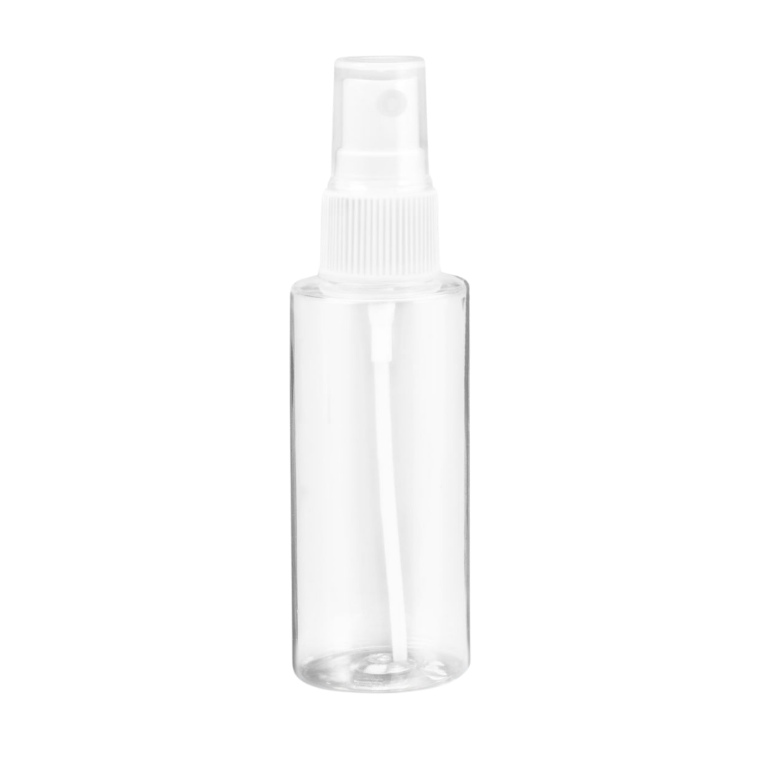 Clear Cylinder Spray Bottle - 2 oz