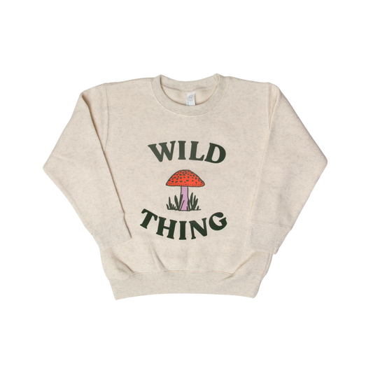 Wild Thing Kids Crew Sweatshirt