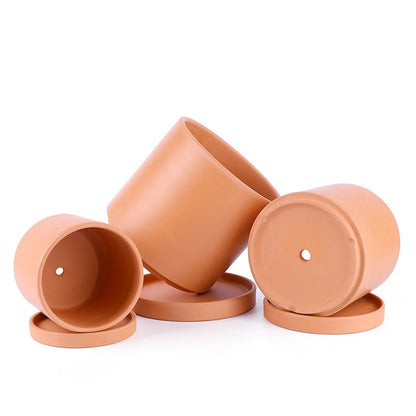 Terracotta Cylinder Planter