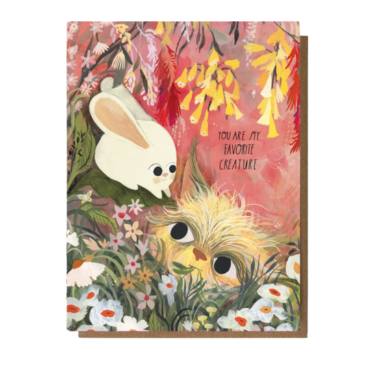 You Are My Favorite Creature Card