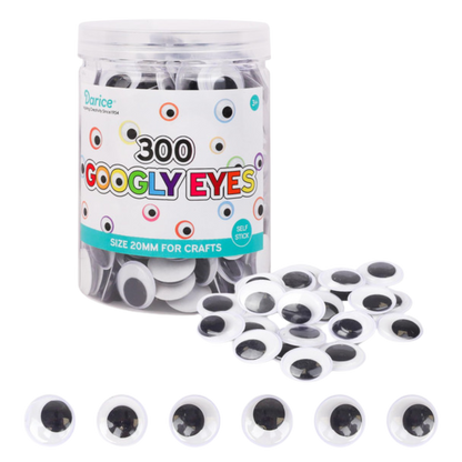 300 Piece Large Googly Eyes