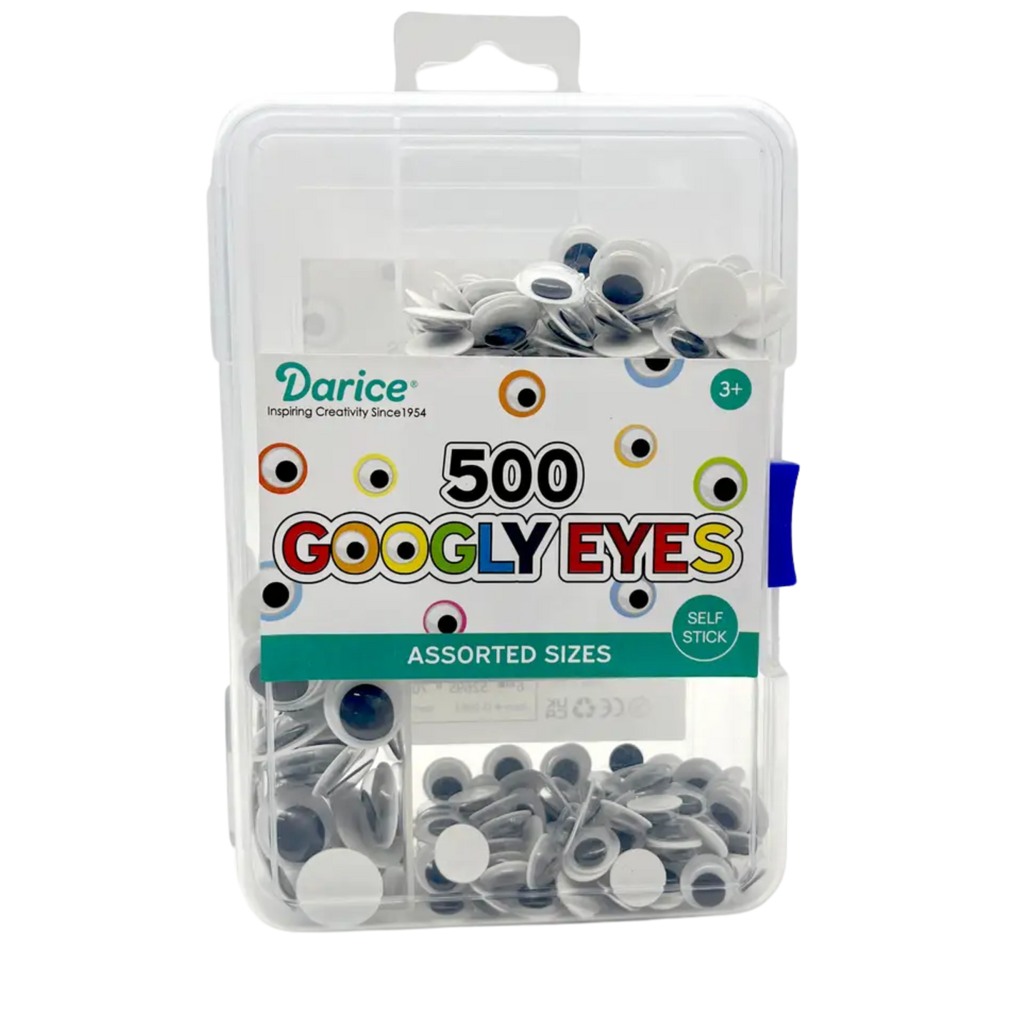 500 Piece Assorted Googly Eyes