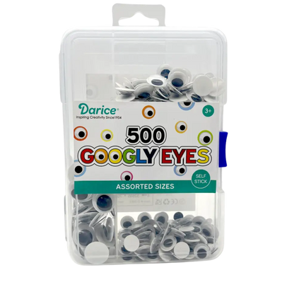 500 Piece Assorted Googly Eyes