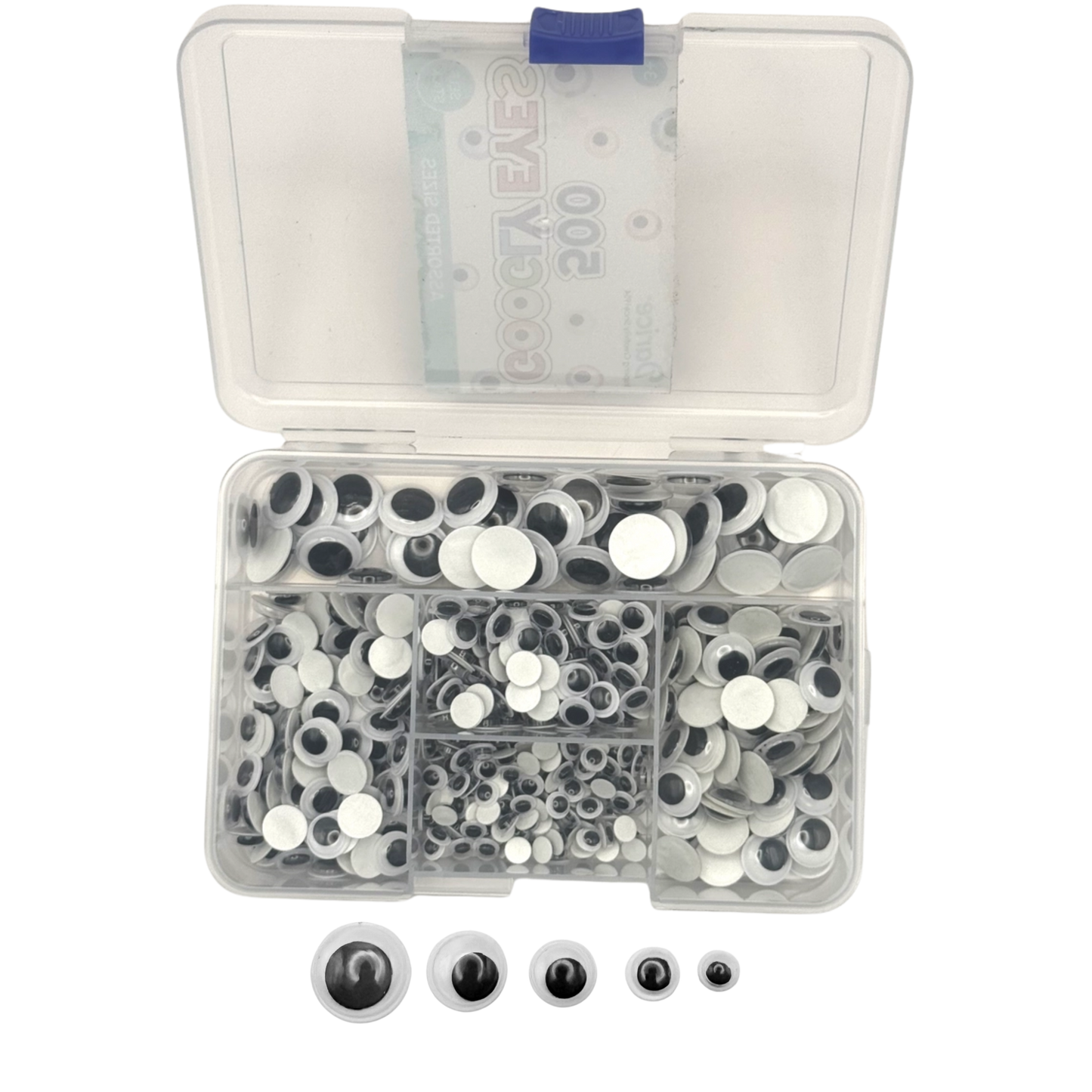 500 Piece Assorted Googly Eyes