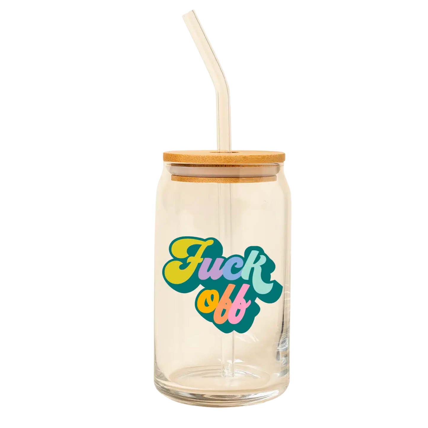 Can Glass w/ Lid