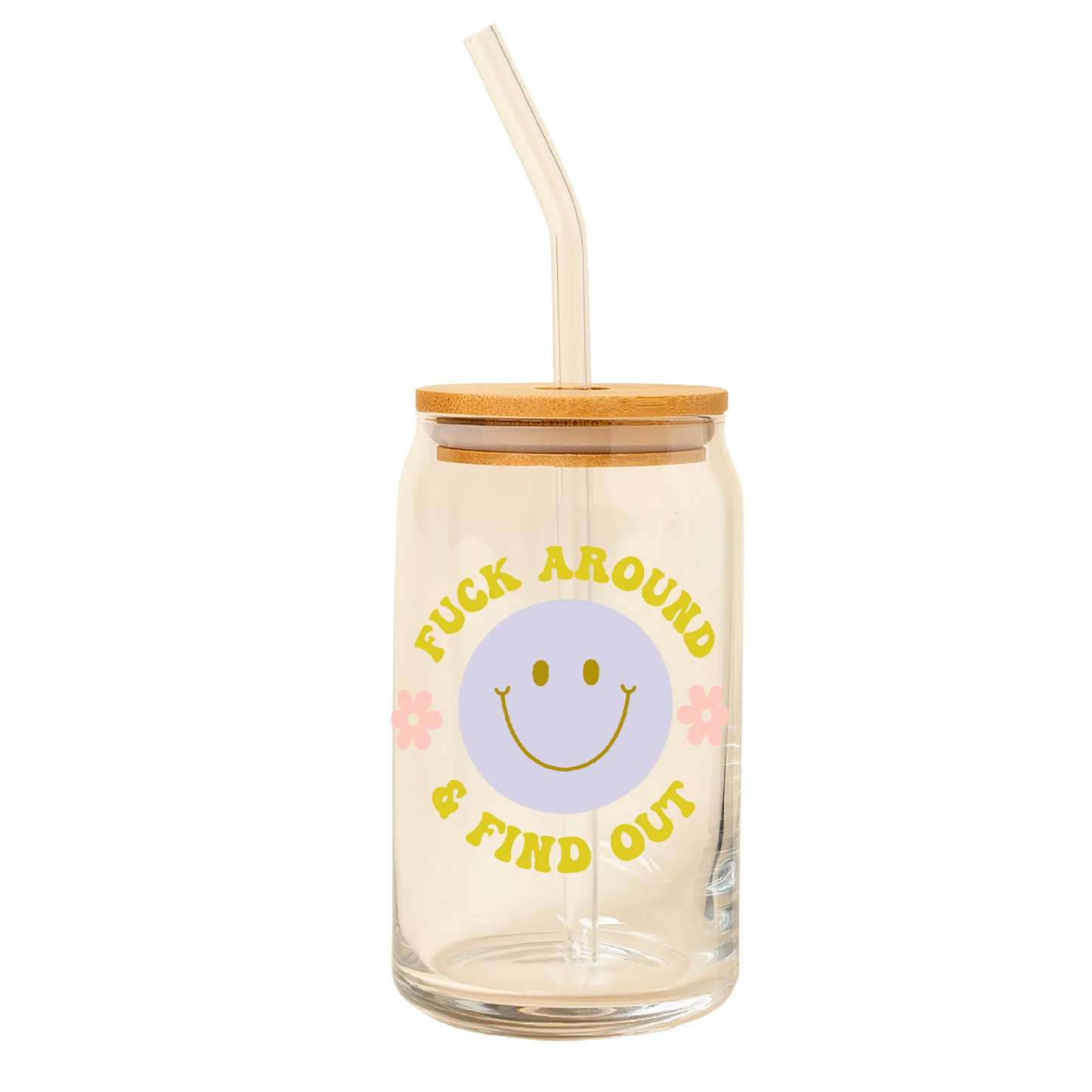 Can Glass w/ Lid