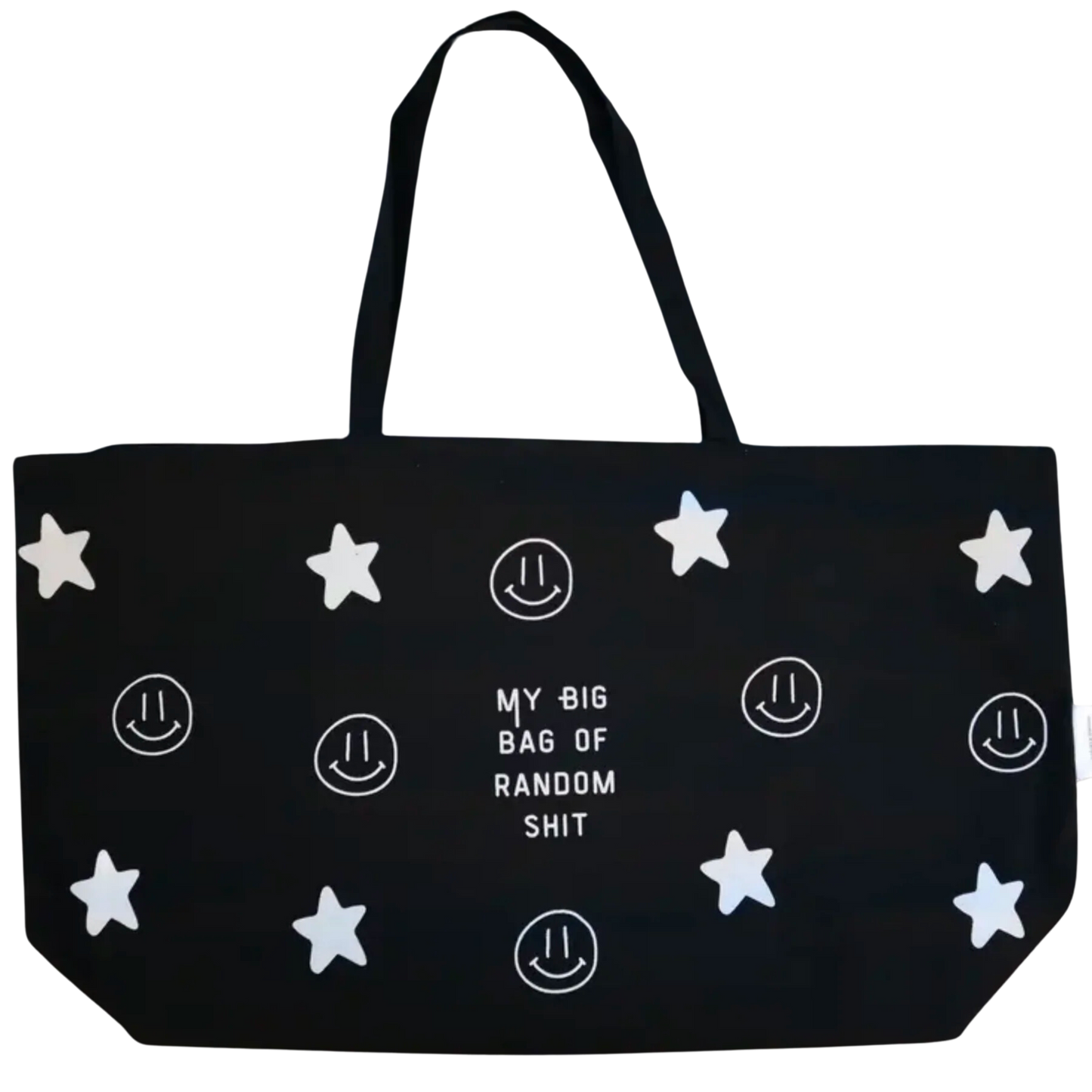My Big Bag of Random Shit Large Canvas Tote Bag