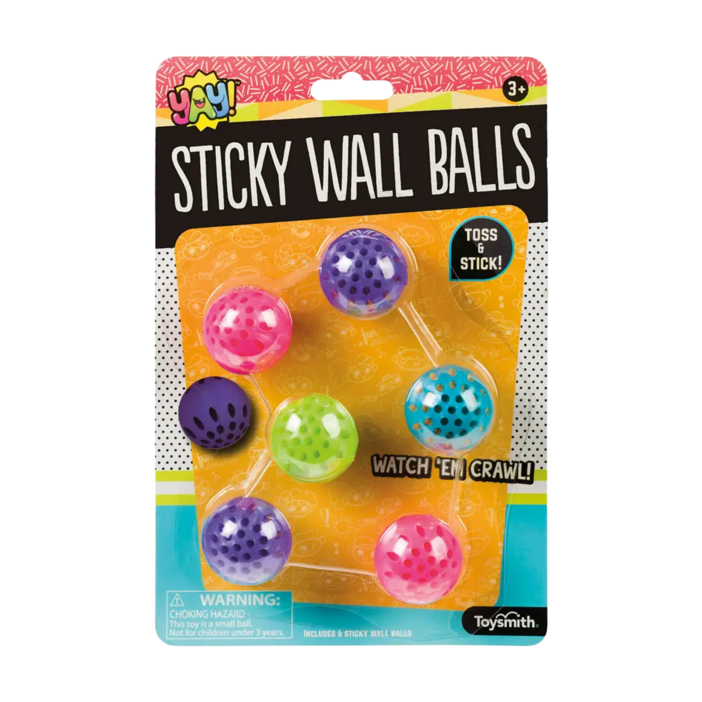 Yay! Sticky Wall Balls