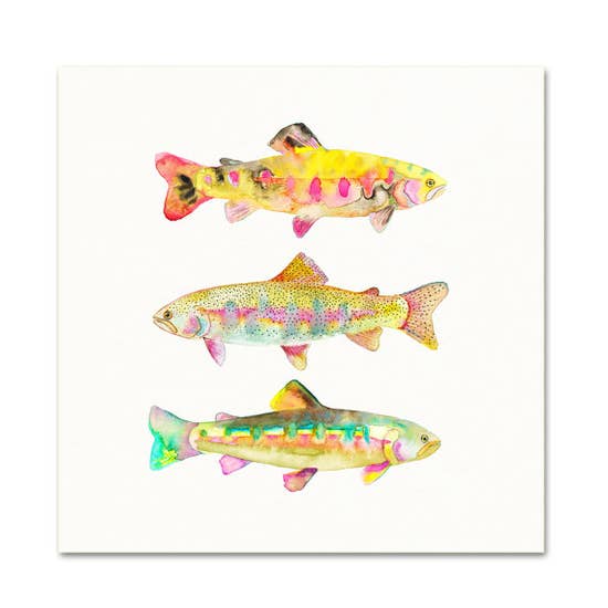 Trout #3 Art Print
