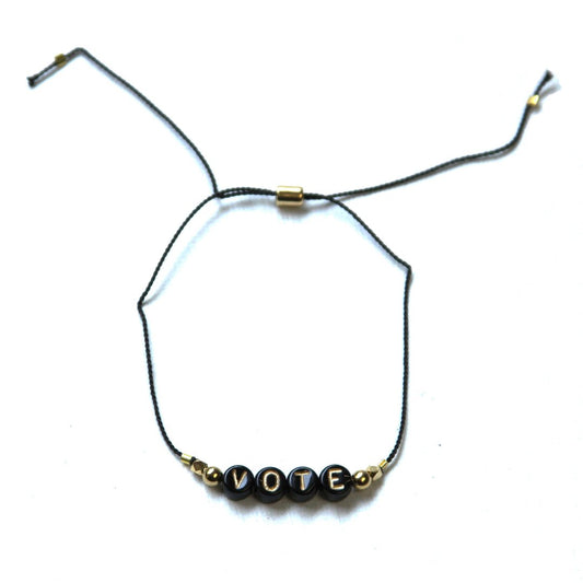 VOTE Minimal Cord Bracelet