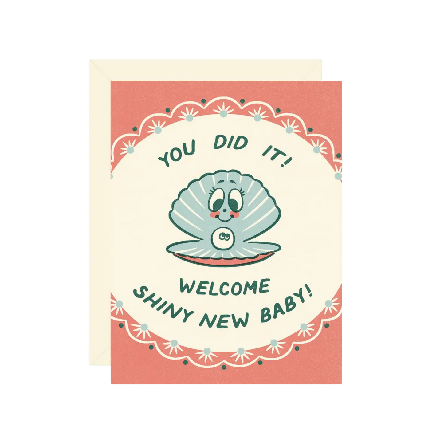 Pearl Baby Card