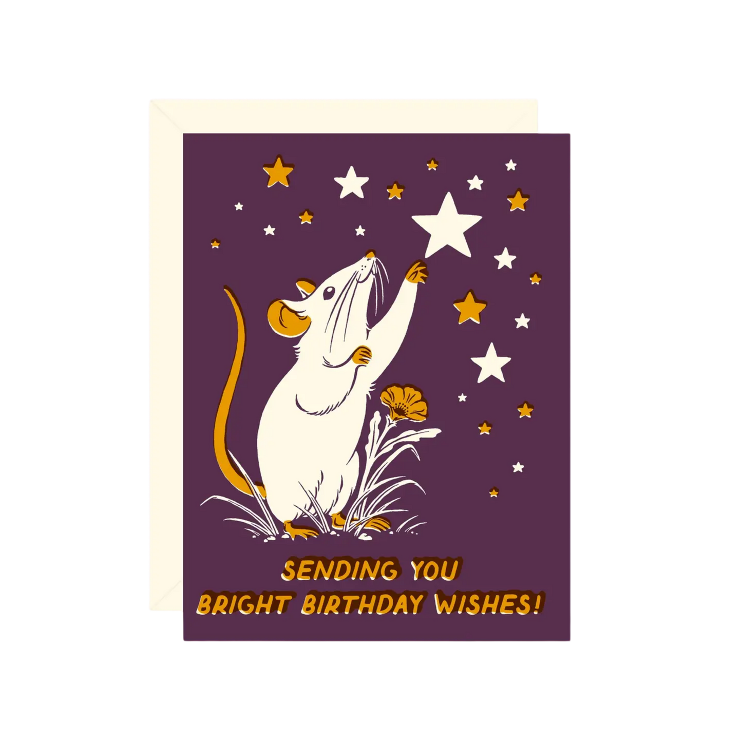 Bright Wishes Birthday Card