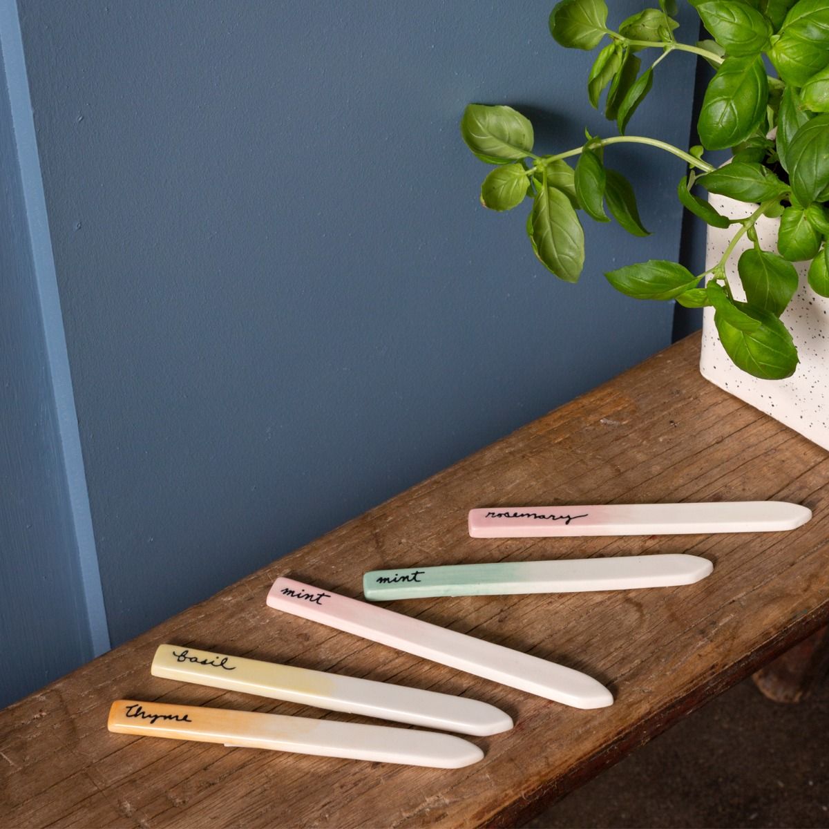 Watercolor Herb Markers