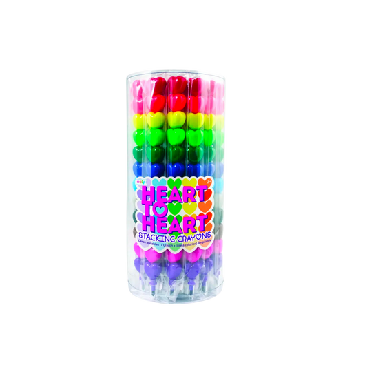 Heart to Heart Stacking Crayon