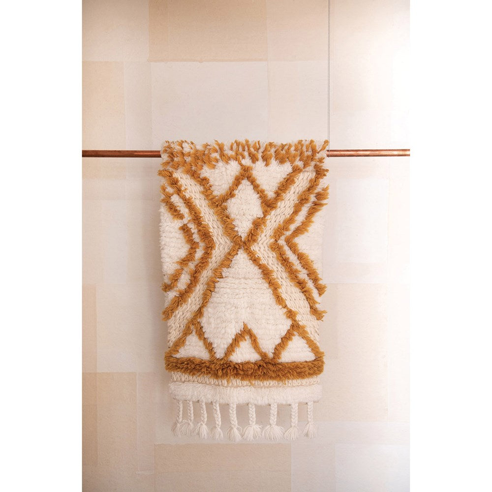 Wool Tufted Patterned Rug