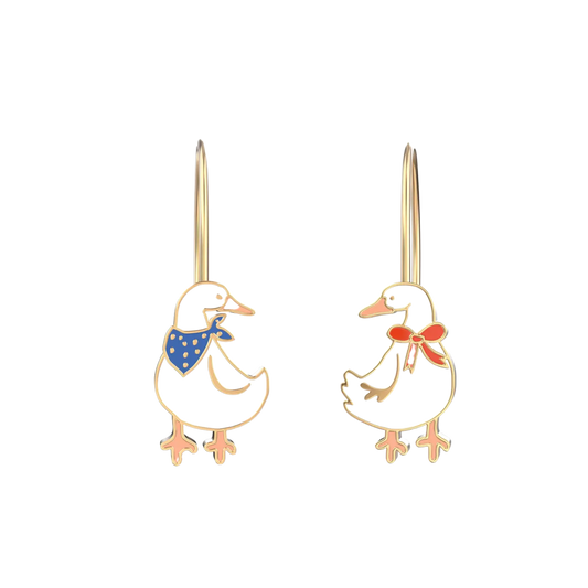 Duck Earrings