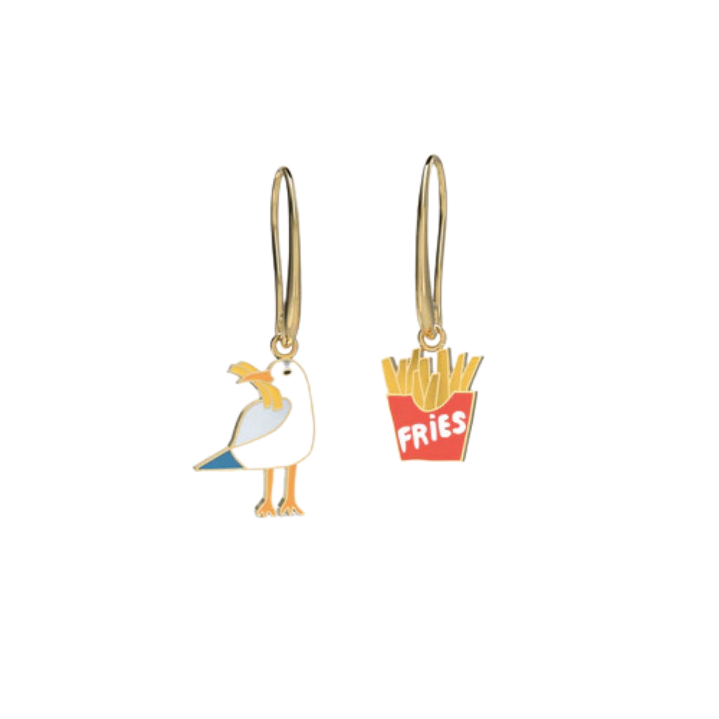 Seagull & Fries Earrings