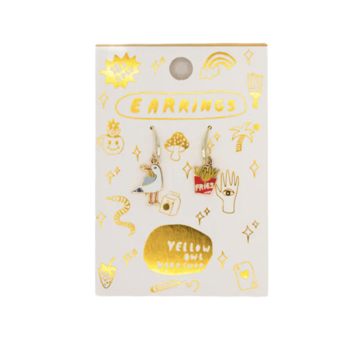 Seagull & Fries Earrings