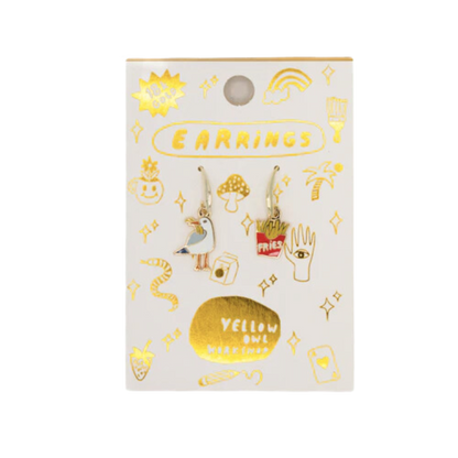 Seagull & Fries Earrings