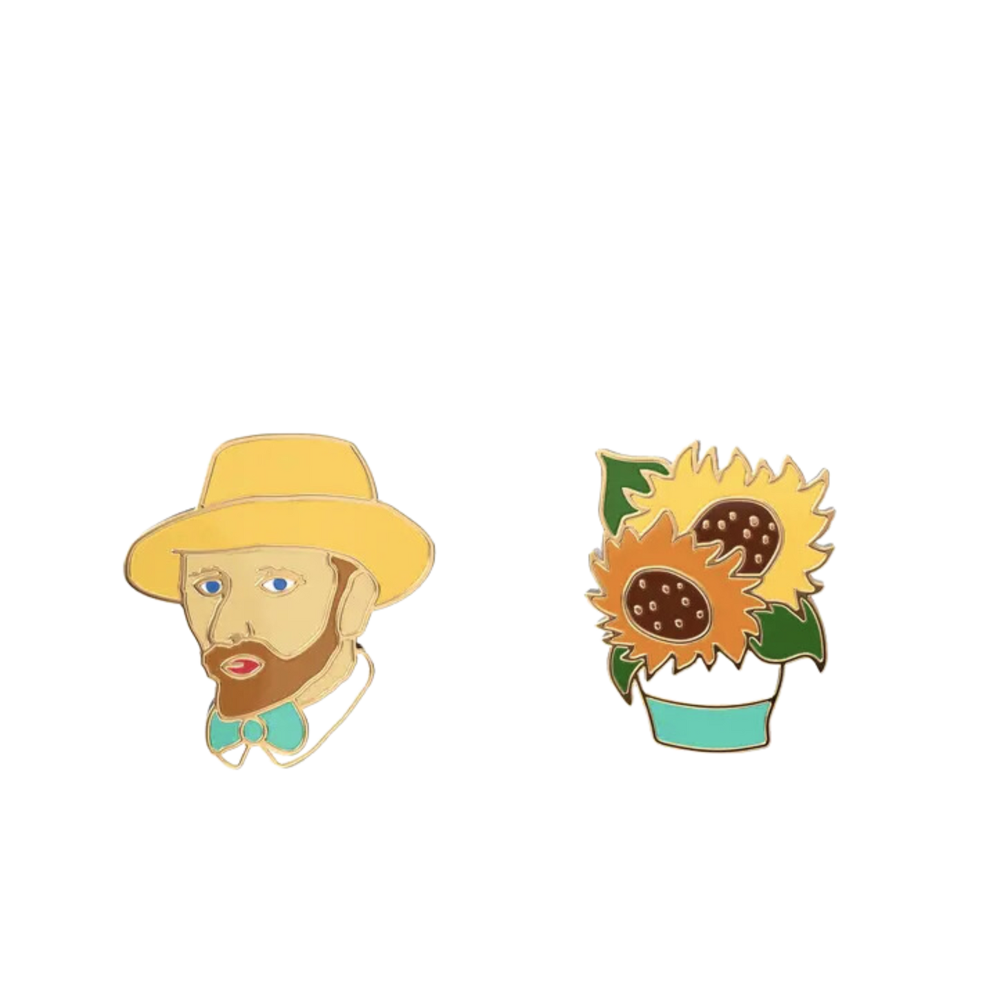 Van Gogh Stud Earrings